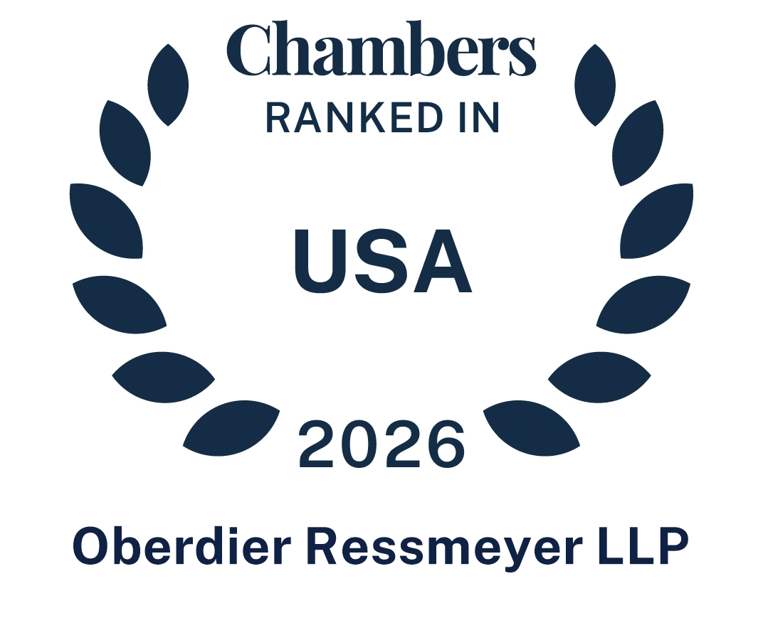 Chambers Ranked in USA 2026 - Oberdier Ressmeyer LLP